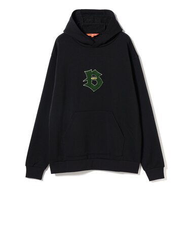 〈MEN〉ORANGE LABEL / Bロゴワッペン 裏毛 パーカー（吸水速乾・UVカット）