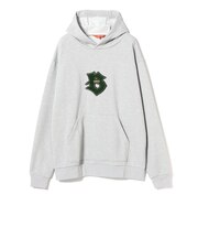〈MEN〉ORANGE LABEL / Bロゴワッペン 裏毛 パーカー（吸水速乾・UVカット）