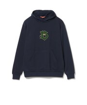 〈MEN〉ORANGE LABEL / Bロゴワッペン 裏毛 パーカー（吸水速乾・UVカット）