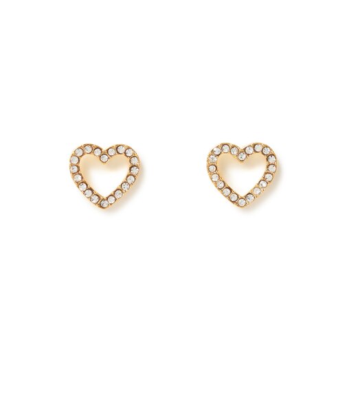 ライン ハート ピアス