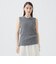 ノースリーブ ミックス ニット 25SS
