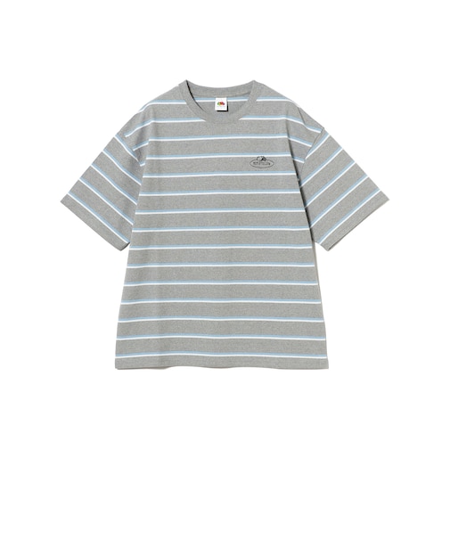 FRUIT OF THE LOOM / Retro Border T-Shirt