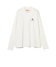 ORANGE LABEL / リスロゴ ストレッチ モックネックシャツ（UVカット）
