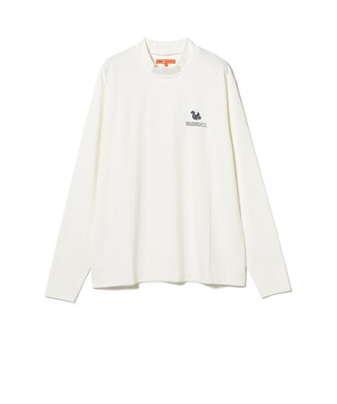 ORANGE LABEL / リスロゴ ストレッチ モックネックシャツ(UVカット)