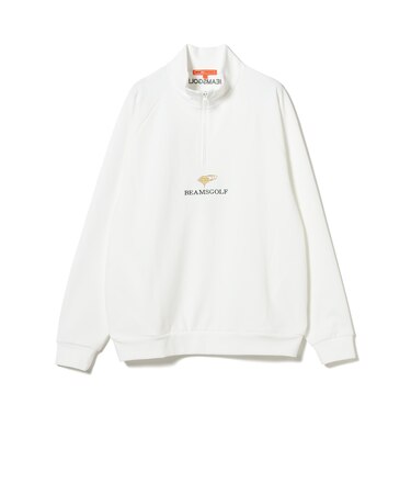 ORANGE LABEL / センター刺繍ロゴ ハーフジップ プルオーバー【DRY・UV・STRETCH】