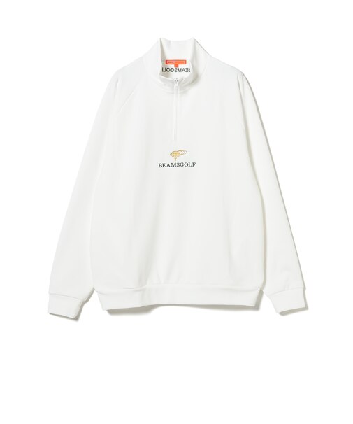 ORANGE LABEL / センター刺繍ロゴ ハーフジップ プルオーバー【DRY・UV・STRETCH】