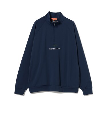 ORANGE LABEL / センター刺繍ロゴ ハーフジップ プルオーバー【DRY・UV・STRETCH】