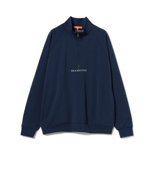 ORANGE LABEL / センター刺繍ロゴ ハーフジップ プルオーバー【DRY・UV・STRETCH】