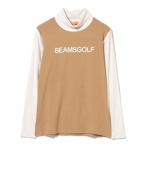 ORANGE LABEL / ストレッチ ロングスリーブ モックネックシャツ