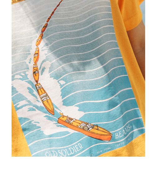 OLD SOLDIER / 別注 PRINT-Tee Motor Boat Show