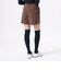 ORANGE LABEL / ストレッチコーデュロイ ラップ キュロット【STRETCH】