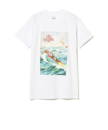 OLD SOLDIER / 別注 PRINT-Tee Squall