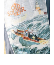 OLD SOLDIER / 別注 PRINT-Tee Squall