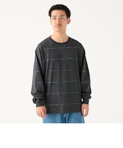 吸水速乾 クイックドライ スラブ ボーダー Tシャツ