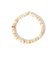 L’INDO CHINEUR / Pastilles elastic bracelet in blond horn