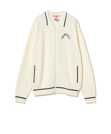 ORANGE LABEL / アーチロゴ ニット カーディガン