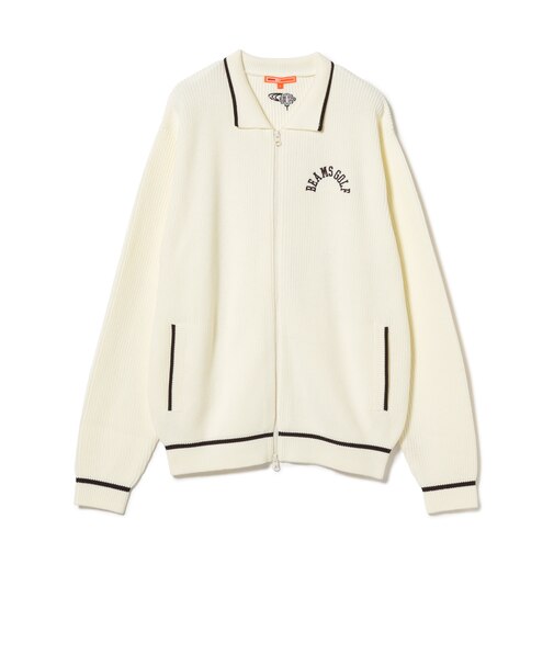 ORANGE LABEL / アーチロゴ ニット カーディガン