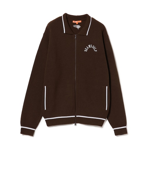 ORANGE LABEL / アーチロゴ ニット カーディガン