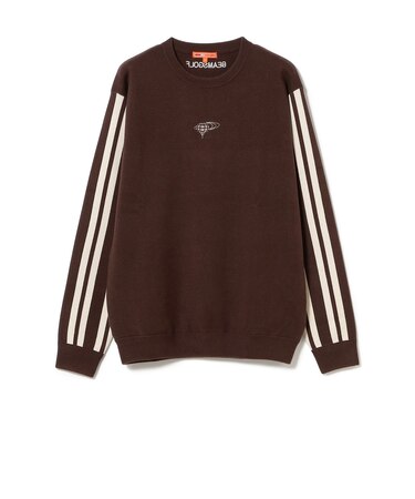 ORANGE LABEL / クラブハウスストライプ ニット