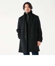 防風 タスマニアウール スタンドカラーコート 25FW