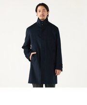 防風 タスマニアウール スタンドカラーコート 25FW