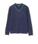 PURPLE LABEL / ケーブル編 チルデン Vネック セーター