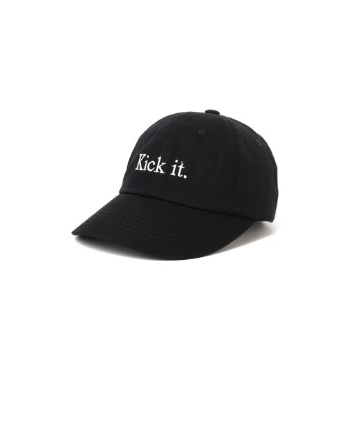 KIck it. ロゴ キャップ