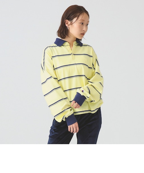 【別注】Champion / ボーダー ポロシャツ