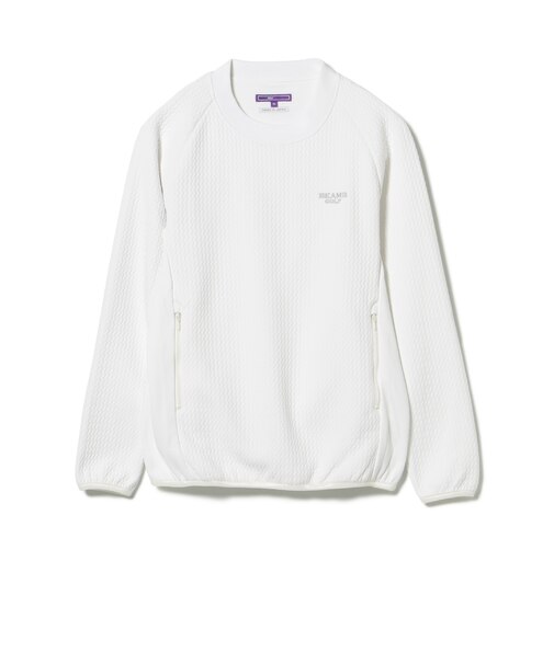 PURPLE LABEL / ストレッチ ウェーブキルト プルオーバー【STRETCH】