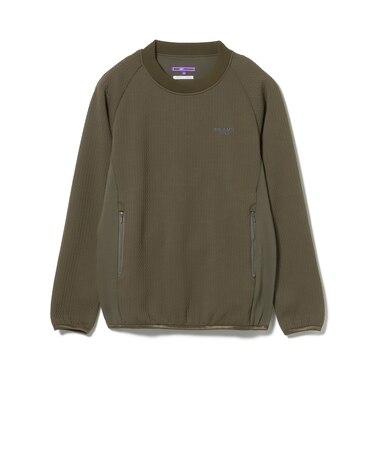 PURPLE LABEL / ストレッチ ウェーブキルト プルオーバー【STRETCH】