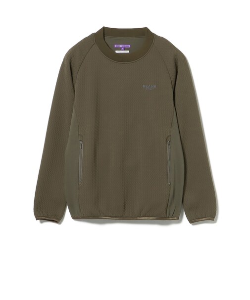 PURPLE LABEL / ストレッチ ウェーブキルト プルオーバー【STRETCH】