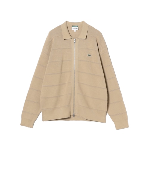 別注】LACOSTE / ジップ カーディガン｜ビームスアウトレットの