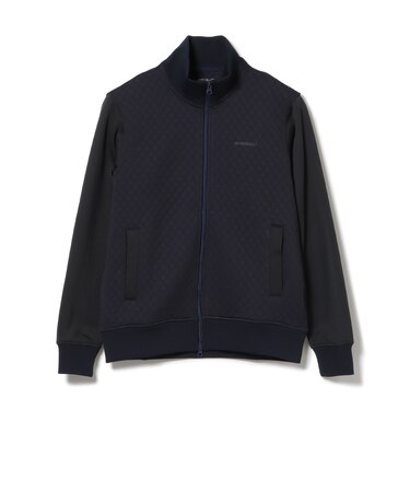 PURPLE LABEL / ダイヤ キルティング 切替え ブルゾン