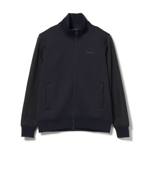 PURPLE LABEL / ダイヤ キルティング 切替え ブルゾン