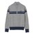 PURPLE LABEL / ハーフジップ ボーダー ニット