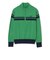 PURPLE LABEL / ハーフジップ ボーダー ニット