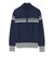 PURPLE LABEL / ハーフジップ ボーダー ニット