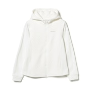 PURPLE LABEL / キルト 切り替え ジップアップ フーディー