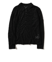 起毛 レース シャツ