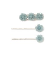 レトロ フラワー ヘアピン 3セット