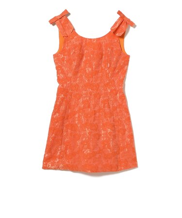 sister jane / Neroli Bow Jacquard mini Dress