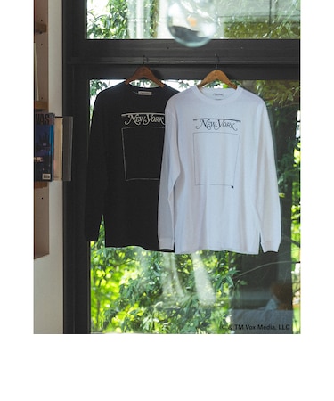【別注】New York Magazine / ロングスリーブ プリント Tシャツ
