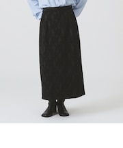 起毛 レース タイト スカート