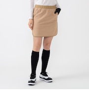 PURPLE LABEL / 切り替え ワッフルフリース スカート