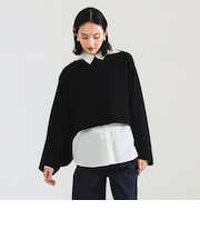 クロップド 2WAY ニット