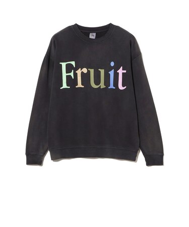 FRUIT OF THE LOOM / Fade Print Crew Sweat