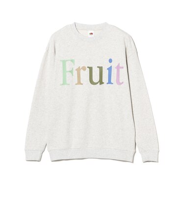 FRUIT OF THE LOOM / Fade Print Crew Sweat