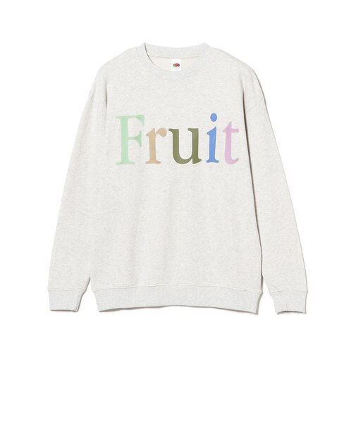 FRUIT OF THE LOOM / Fade Print Crew Sweat