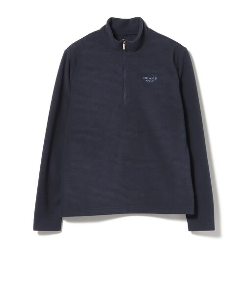 PURPL LABEL / ハーフジップ コード ロングスリーブ