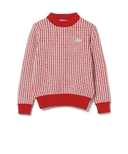 PURPLE LABEL / 千鳥ジャカード ニット プルオーバー